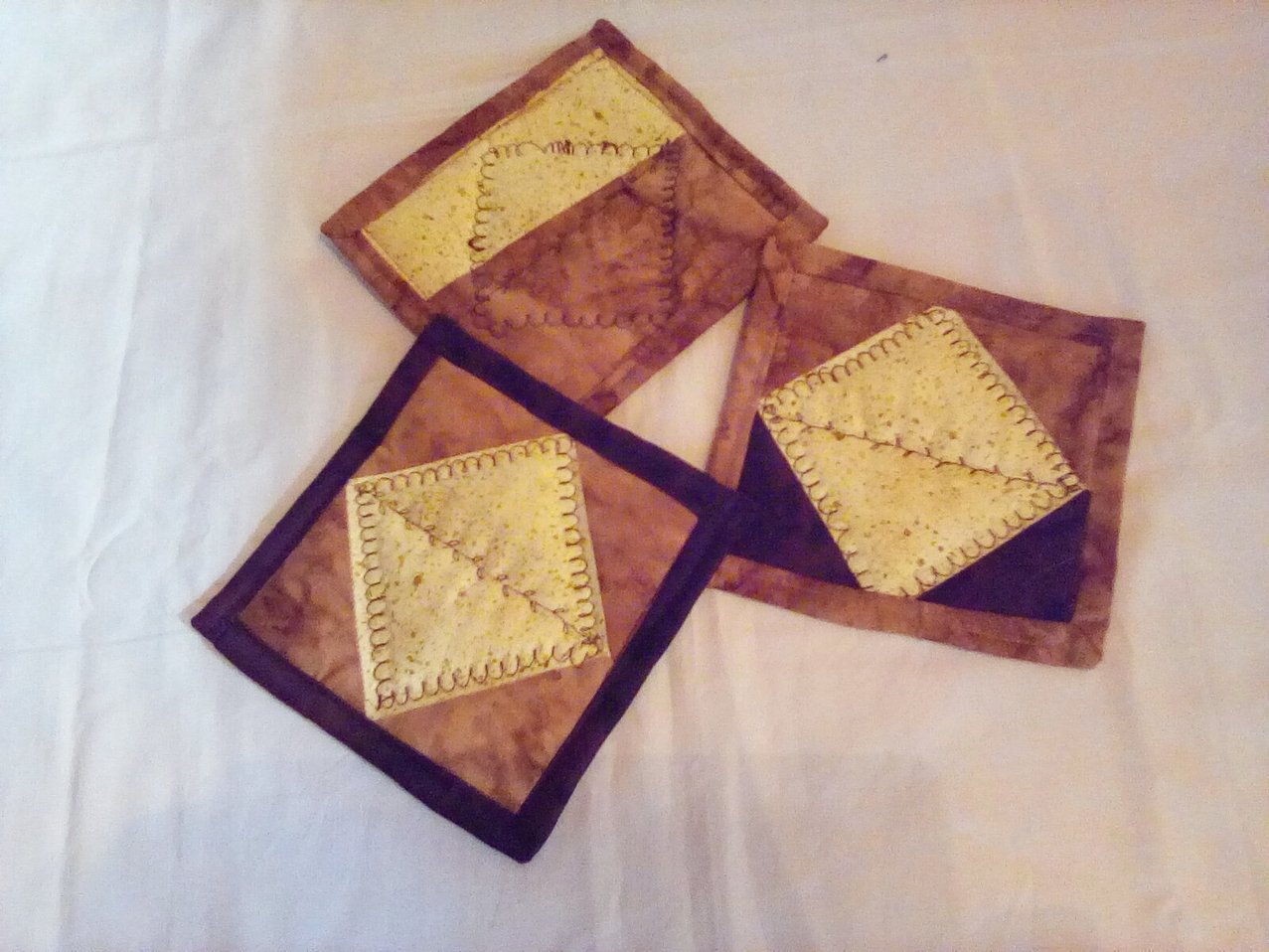 Coffee Colored Pot Holders