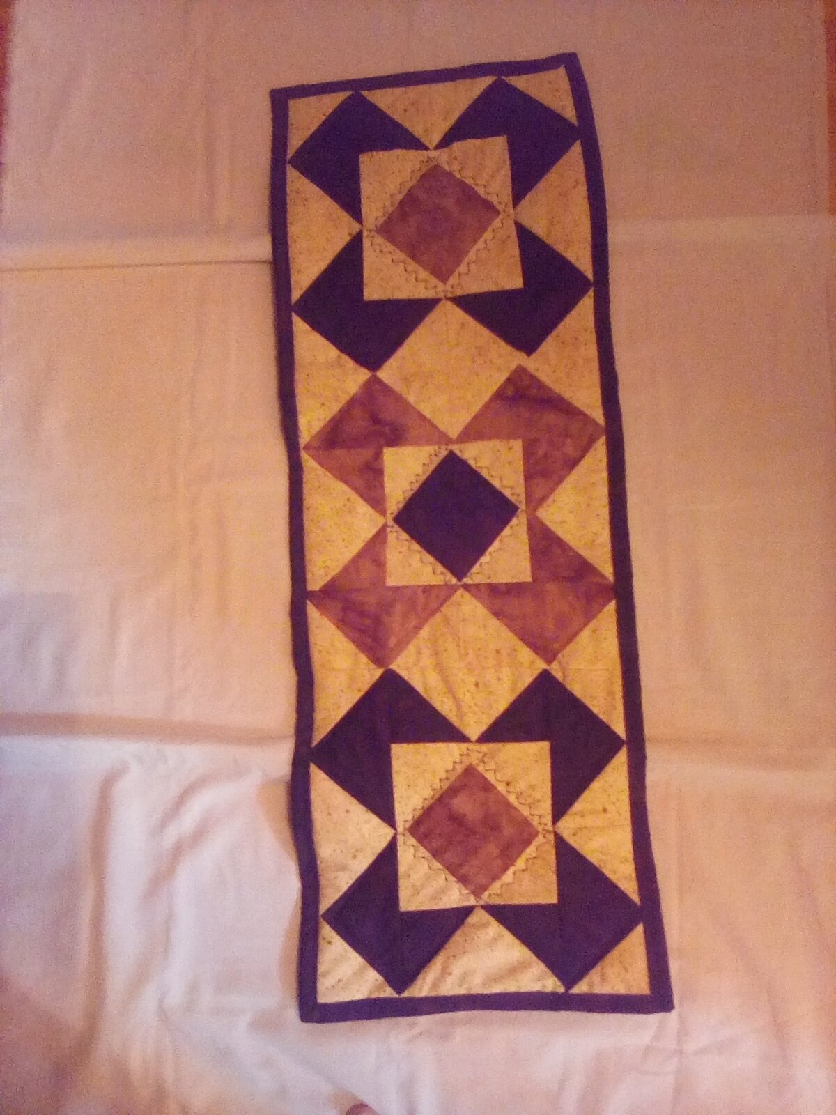 Coffee Colored Table Runner