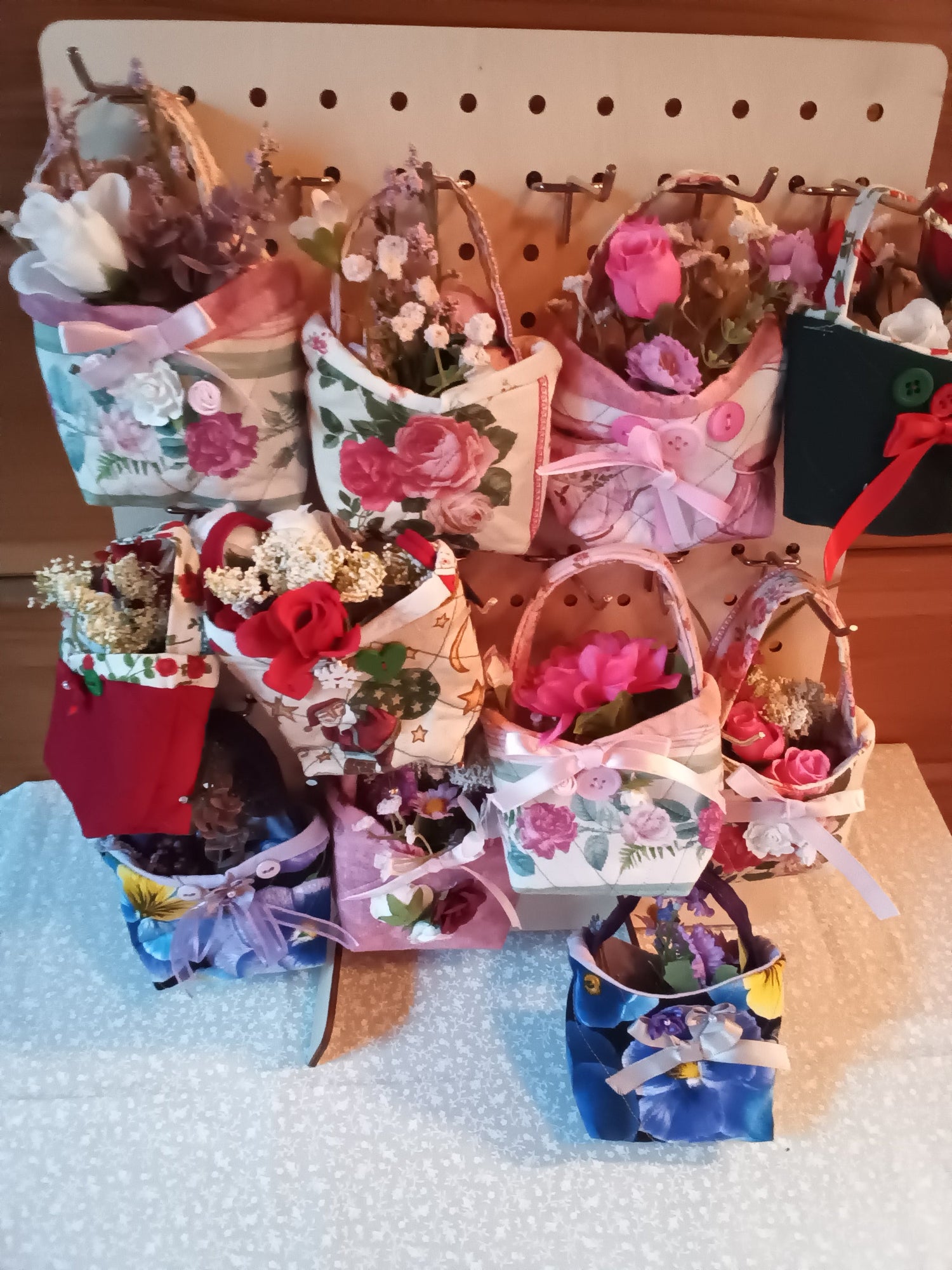Quilted Mini Gift Card Bags