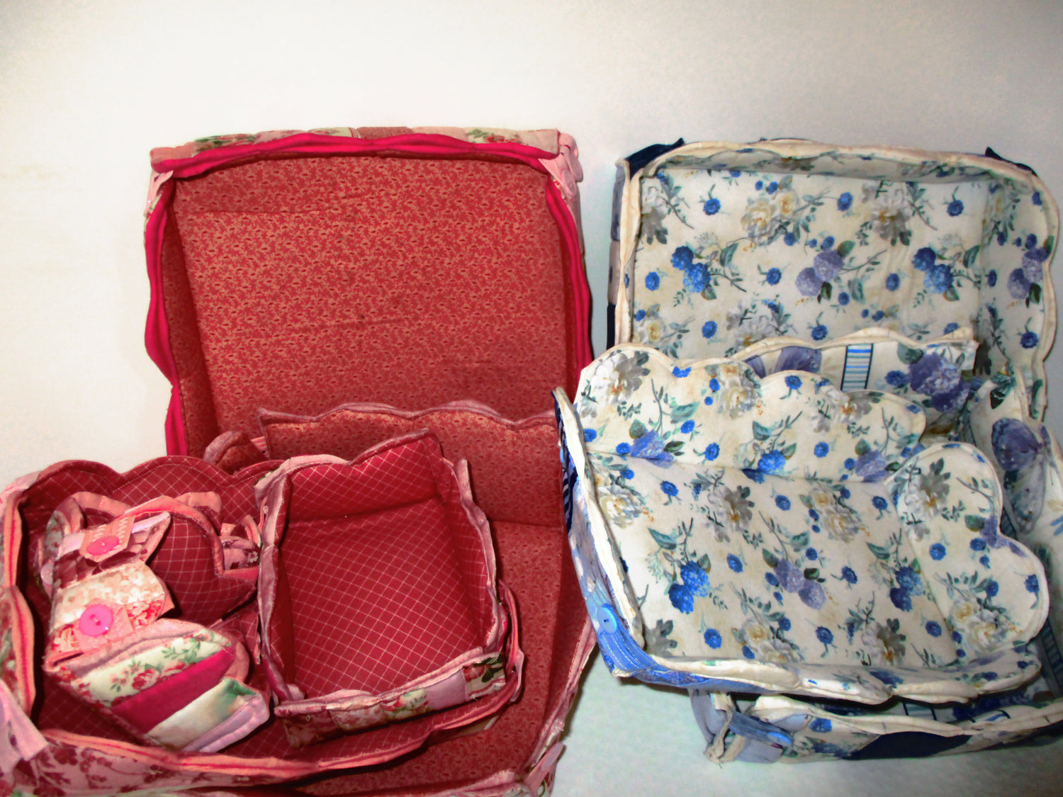 Quilted Scalloped Baskets