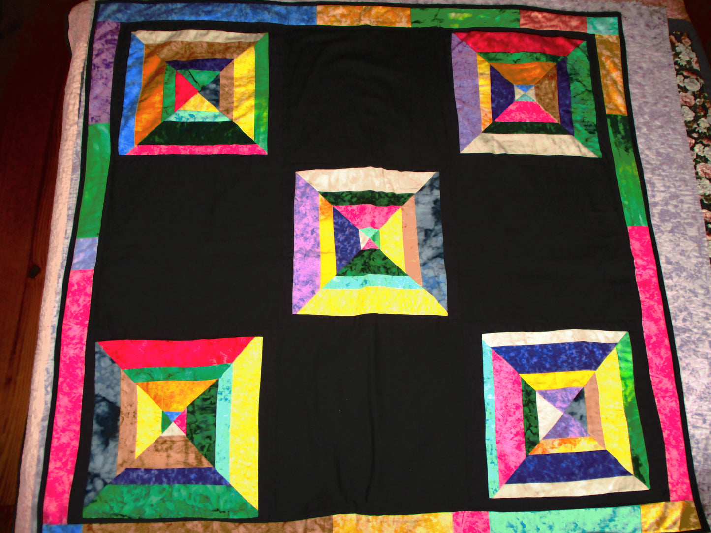 Kalidescope Lap Quilt