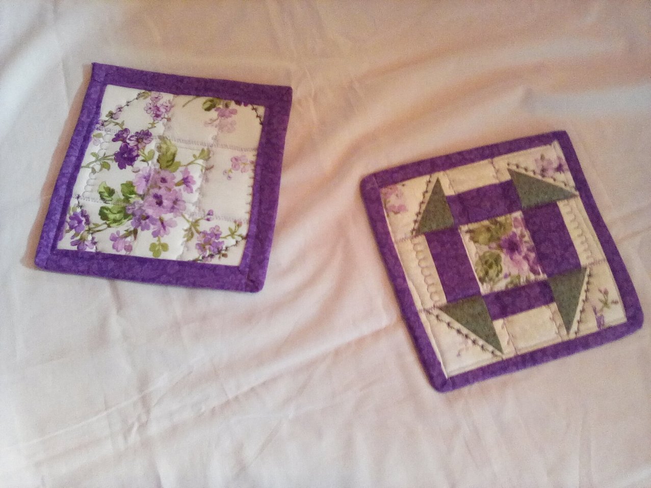 Purple Pot Holders