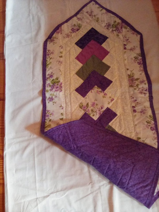 Purple Table Runner